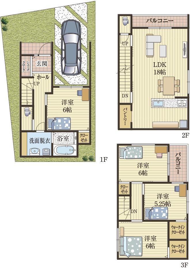 何かと便利なランドリー棚